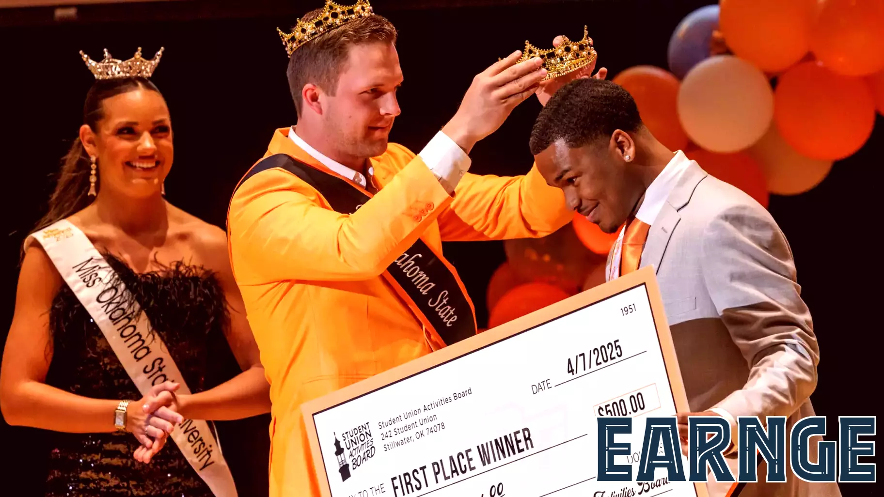 Finance Student Anthony McNeal II Crowned Mr. OSU 2025-26