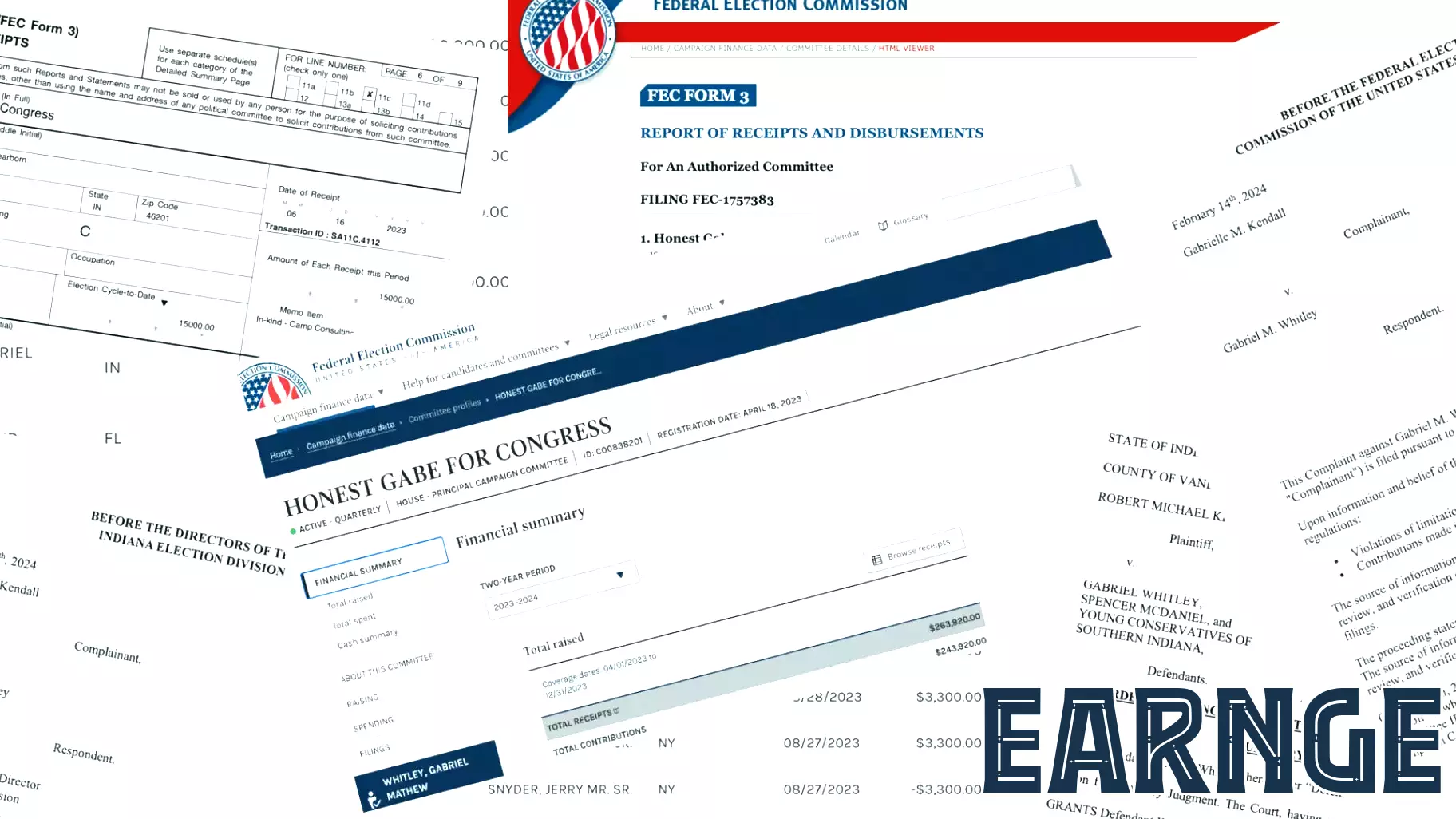 Indiana Ex-Congressional Candidate Sentenced for Campaign Finance Fraud