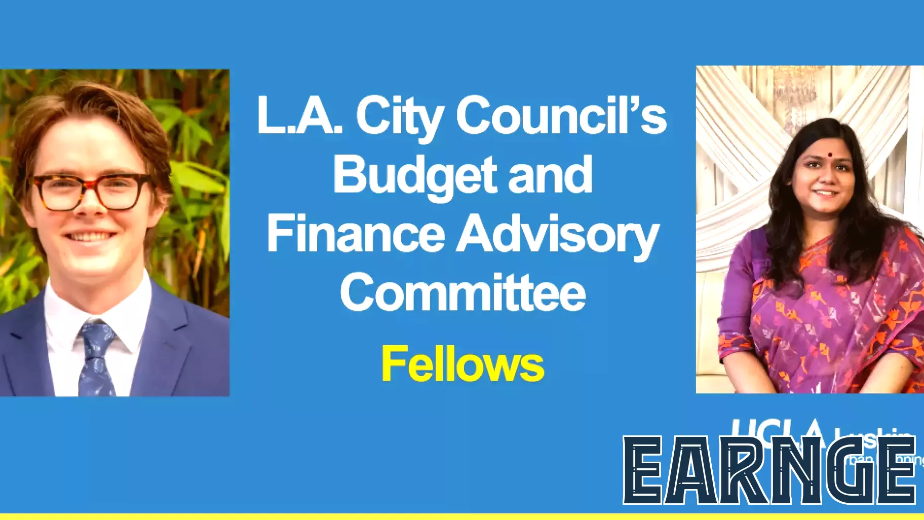 UCLA Graduate Students Reflect on Their Roles in L.A. City Council's Inaugural Budget and Finance Advisory Committee